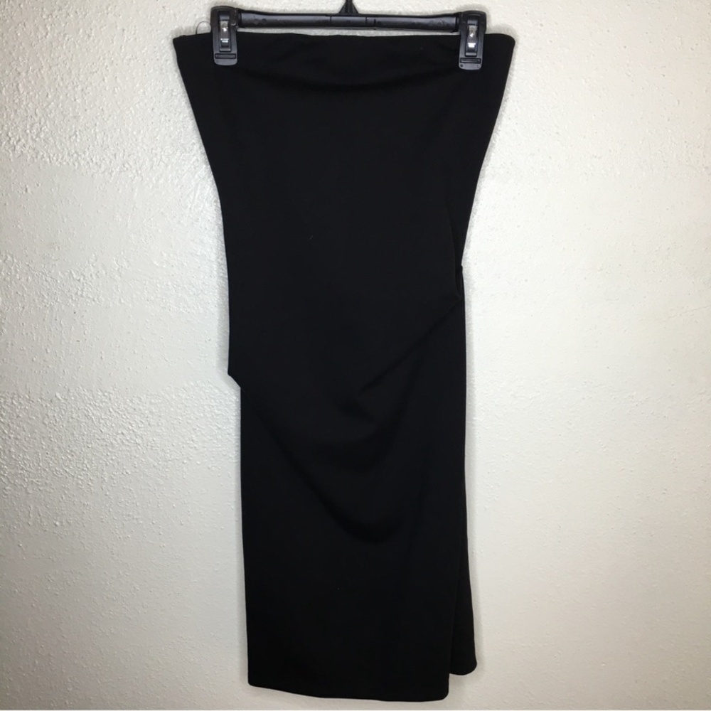 NEW Amy Matto Little Black Strapless Dress M